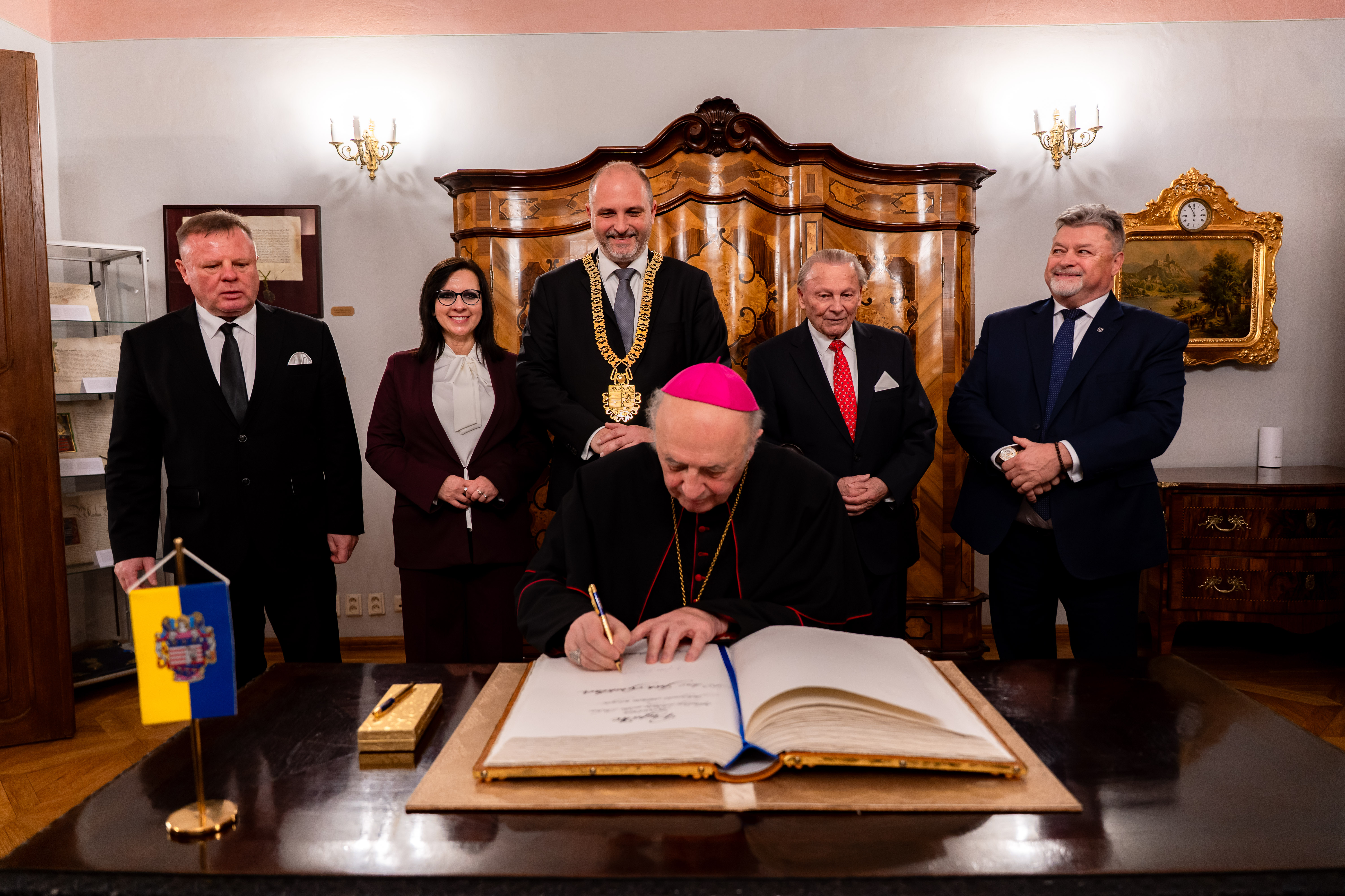 Prijatie prazskeho arcibiskupa Mons. Jana Graubnera -17